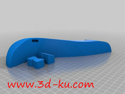 3D打印模型女士的高跟拖鞋的图片