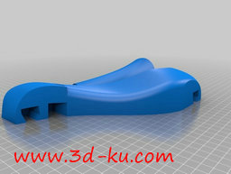 3D打印模型女士的高跟拖鞋的图片