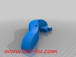 3D打印模型女士的高跟拖鞋的图片