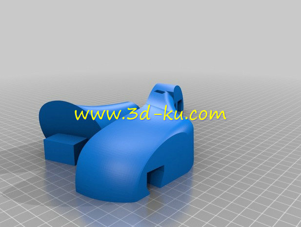 女士的高跟拖鞋模型的图片7