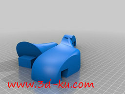 3D打印模型女士的高跟拖鞋的图片