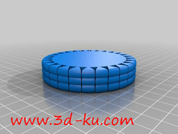3D打印模型弹性手链的图片