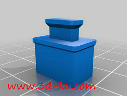 3D打印模型SFP防尘帽的图片