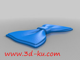 3D打印模型有了这个优雅的蝴蝶结的图片