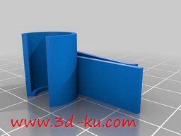 3D打印模型夹住麦克风，将它很好的图片