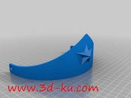 3D打印模型神奇女侠头饰的图片