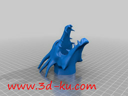 3D打印模型龙头饰品的图片
