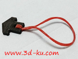 3D打印模型橡皮条领带的图片