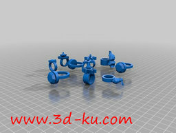 3D打印模型指环的图片