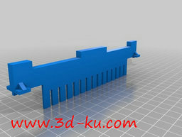 3D打印模型胶梳的图片