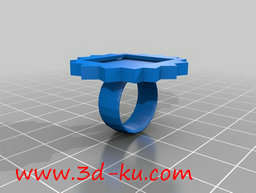 3D打印模型向日葵指环的图片