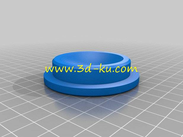 2英寸的塑料管帽模型的图片1