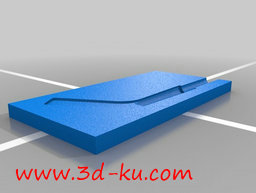 3D打印模型曲棍球棒笔帽的图片