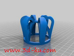 3D打印模型尊贵的皇冠的图片