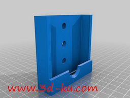 3D打印模型用于汽车内部的手机支架的图片