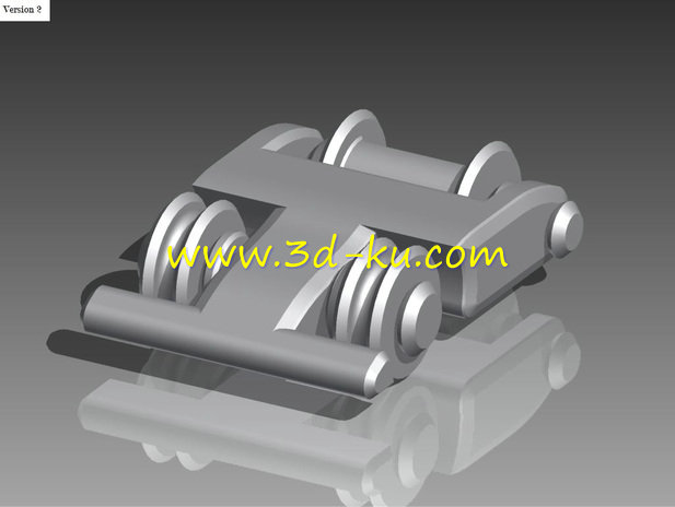 一款3D打印赛车模型的图片1