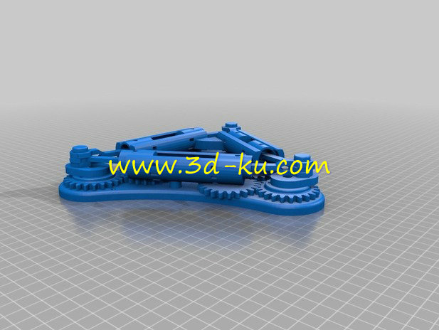 纳皮尔DELTIC引擎汽缸布局模型的图片4