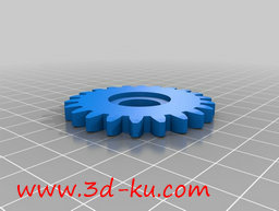 3D打印模型纳皮尔DELTIC引擎汽缸布局的图片