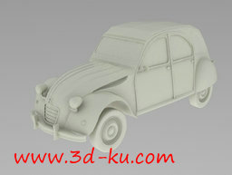 3D打印模型法国老爷车的图片