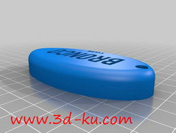 3D打印模型野马车钥匙扣的图片