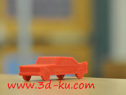 3D打印模型古董车的图片
