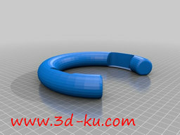 3D打印模型卡丁车赛车方向盘的图片