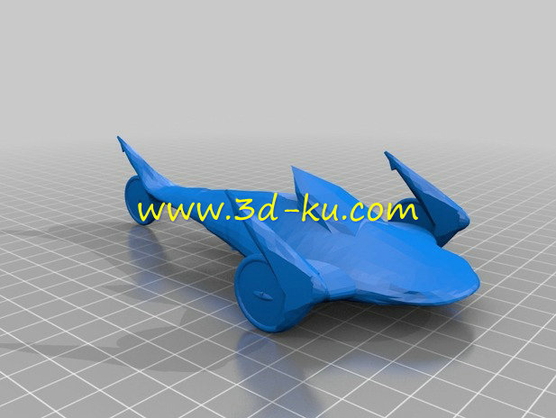 鲨鱼赛车模型的图片2
