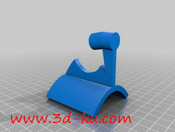 3D打印模型自行车杯架的图片