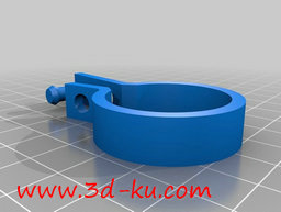 3D打印模型自行车前车灯的图片