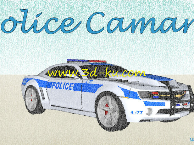 雪佛兰警车模型的图片1