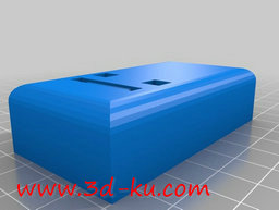 3D打印模型车库遥控器控制箱的图片