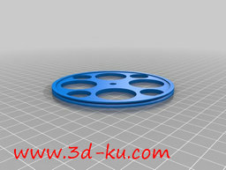 3D打印模型像是拖板车一样的图片