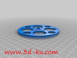 3D打印模型像是拖板车一样的图片