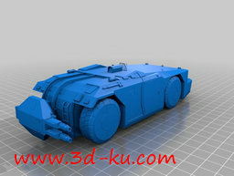 3D打印模型装甲运兵车的图片