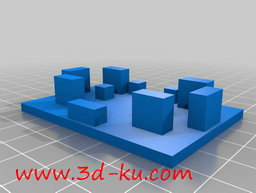 3D打印模型坦克的齿轮带的图片