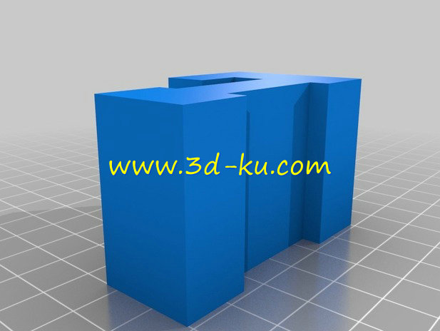 字母火车桥支架模型的图片2