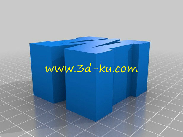 字母火车桥支架模型的图片3