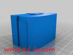 3D打印模型字母火车桥支架的图片