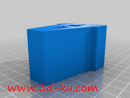 3D打印模型字母火车桥支架的图片