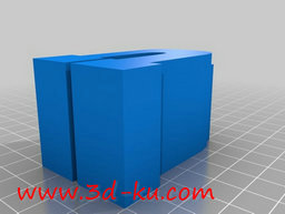 3D打印模型字母火车桥支架的图片