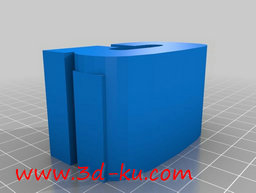 3D打印模型字母火车桥支架的图片