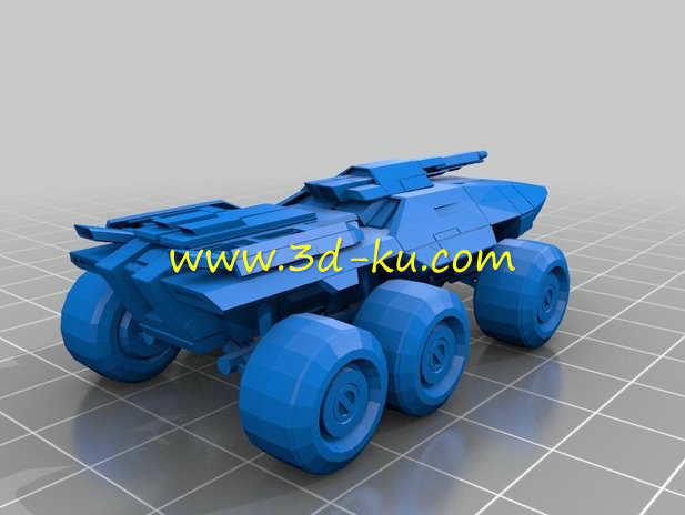 M35 尖吻鲭鲨土地战车模型的图片2