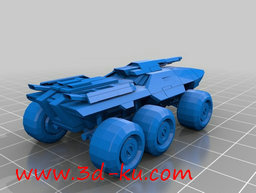 3D打印模型M35 尖吻鲭鲨土地战车的图片