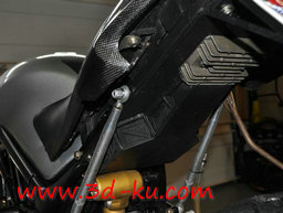 3D打印模型适合铃木 sv650的图片