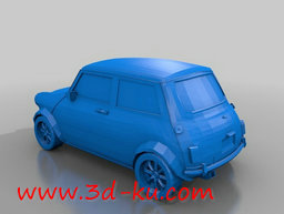 3D打印模型小巧可爱的迷你车，很的图片