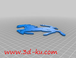 3D打印模型法拉利logo上的跃的图片