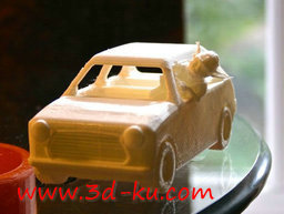 3D打印模型尤达的图片