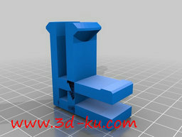 3D打印模型汽车内的iPod 支撑架的图片