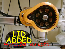 3D打印模型齿轮盖的图片