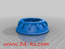 3D打印模型适合2.2x50mm车轮的图片